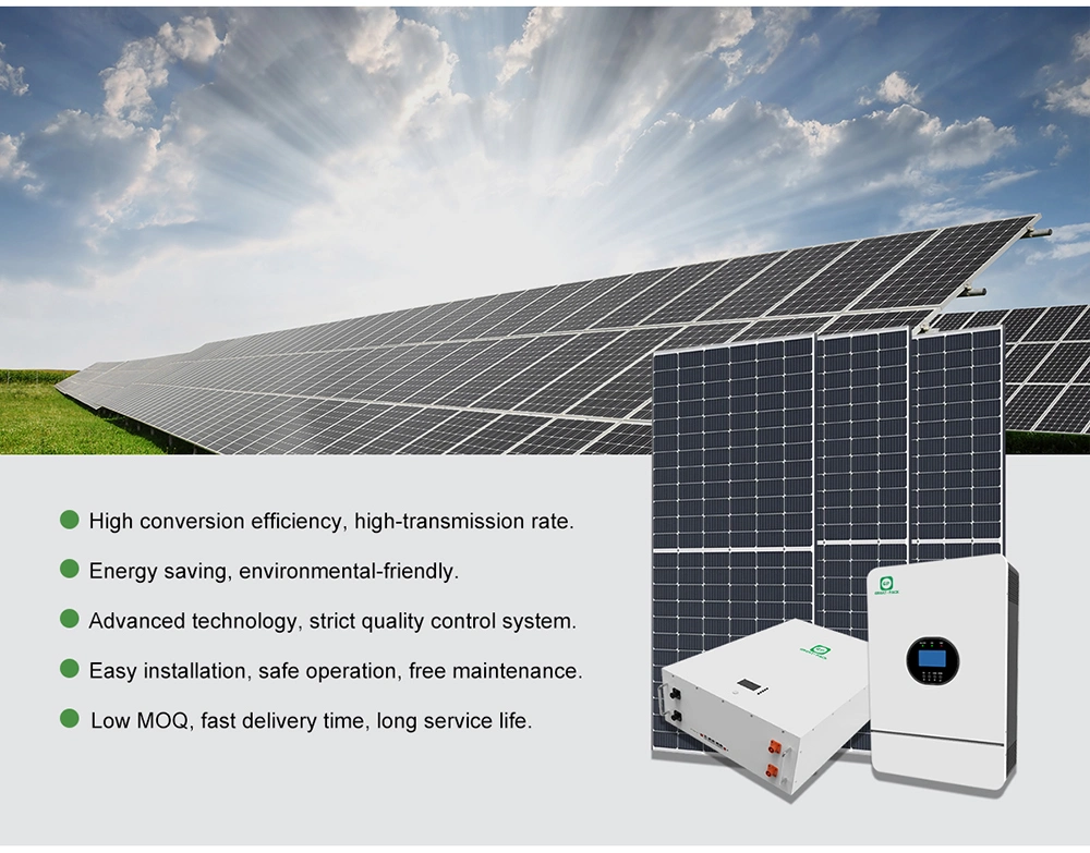 Gp Home Solar Power System off Grid 5kw Solar System