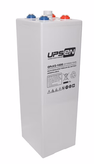 2V 1500ah bateria estacionária Opzv gel placa tubular bateria recarregável