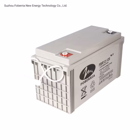 Bateria de gel de ciclo profundo 12V65 VRLA AGM Inveter bateria para iluminação pública solar