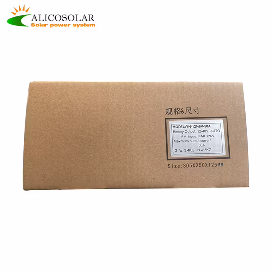 Controlador de carregamento de energia solar DC 12V 24V 36V 48V 40A MPPT