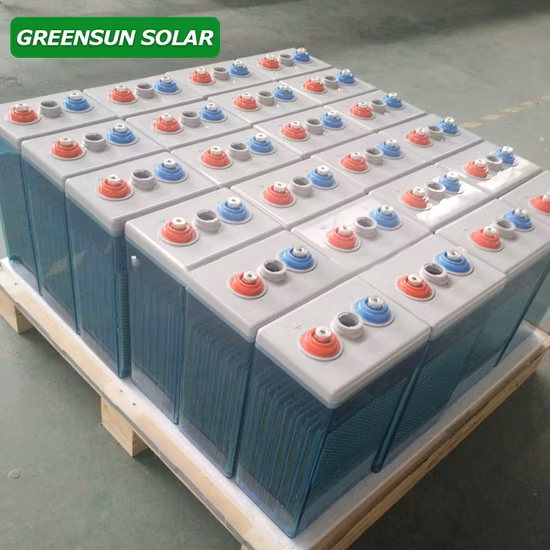 Esg Long Life Storage Deep Cycle VRLA 2V 1000ah 1500ah 2000ah 3000ah Gel Opzv Tubular Chumbo Ácido Bateria Solar